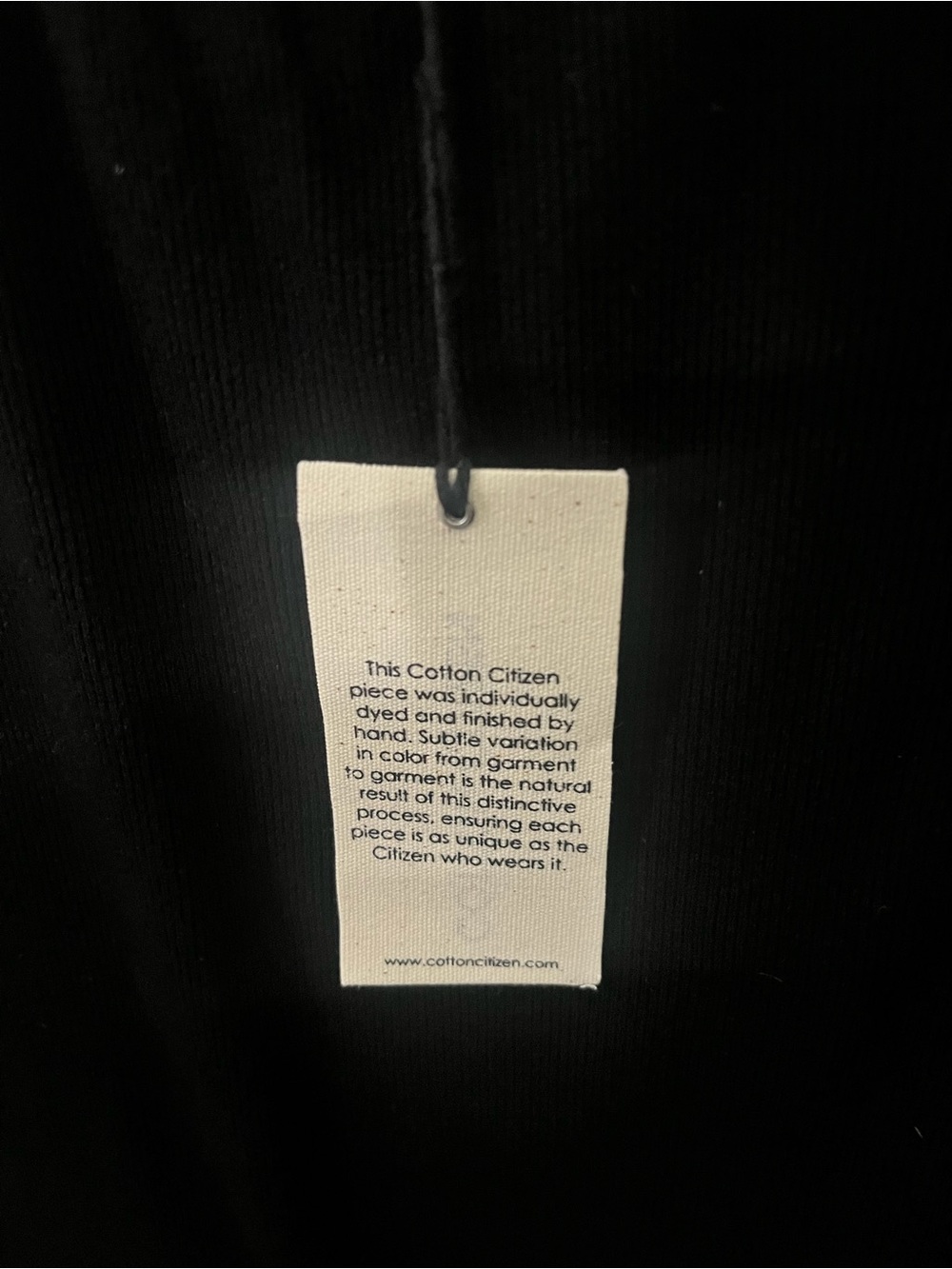 Cotton Citizen Black Short-Sleeve Crew Tee - Picture 2 of 4
